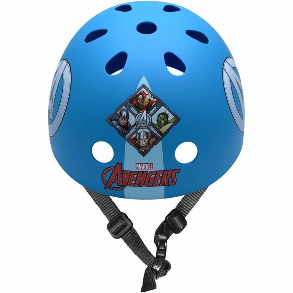 Casco Stamp AVENGERS Azul + 5 Años